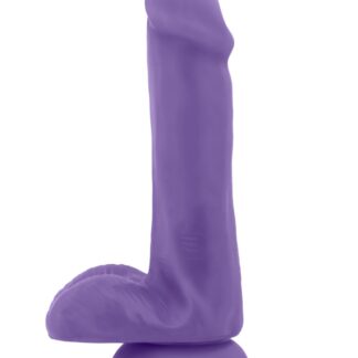 Au Naturel Bold Delight 6" Dildo - Purple