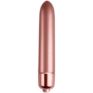 Rocks Off 90 mm Touch of Velvet Clitoral Vibrator - Rose Gold