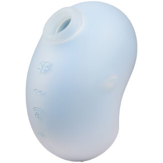 Satisfyer Cutie Ghost Suction Vibrator - Blue