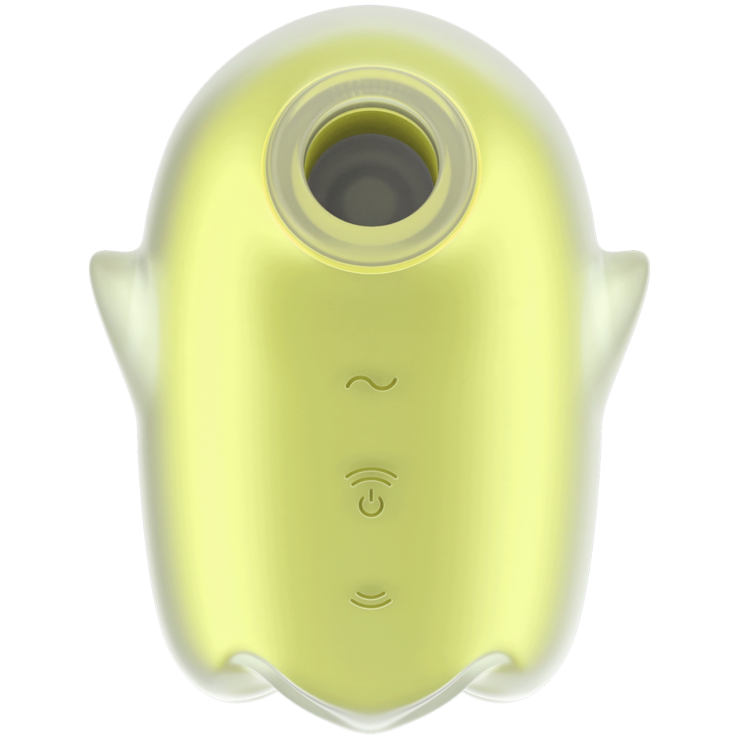 Satisfyer Glowing Ghost Suction Vibrator - Yellow