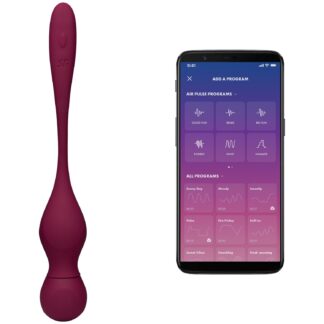 Satisfyer Love Birds Vary Pelvic Floor Training Set with Remote - Purple