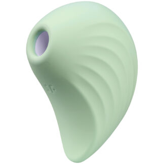 Satisfyer Pearl Diver Suction Vibrator - Light Green