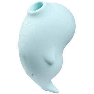 Satisfyer Sassy Seal Suction Vibrator - Blue