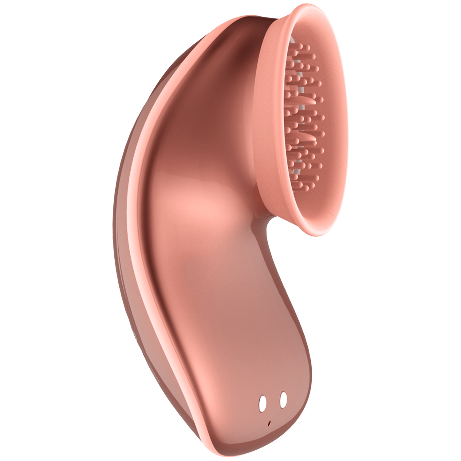 Shots Twitch Hands-Free Vibrating Clitoral Stimulator - Coral