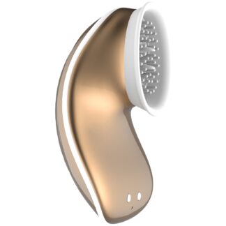 Shots Twitch Hands-Free Vibrating Clitoral Stimulator - Gold