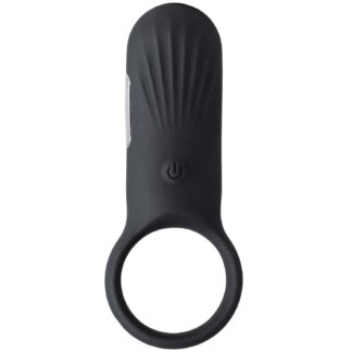 Sinful Come Together Rechargeable Vibrating Cock Ring - Black