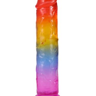 Crystal Jellies® - 7 Inch Dong - Rainbow