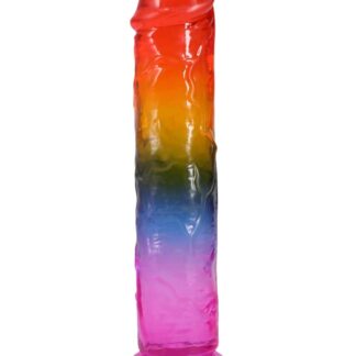 Crystal Jellies® - 7.5 Inch Dong - Rainbow