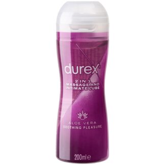 Durex Play 2-in-1 Massage Oil And Lube 200 ml - Clear