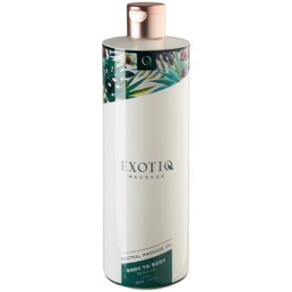Exotiq Body to Body Oil 500 ml - Clear