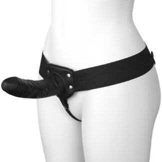 Fetish Fantasy Hollow Strap-on for Him or Her 5.9 Inch - Black