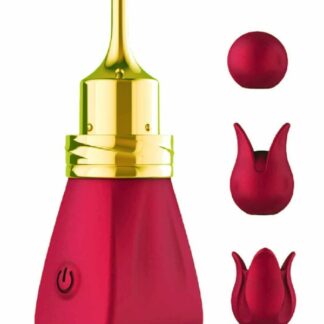Gold Glam Tri-Tip Vibe - Red
