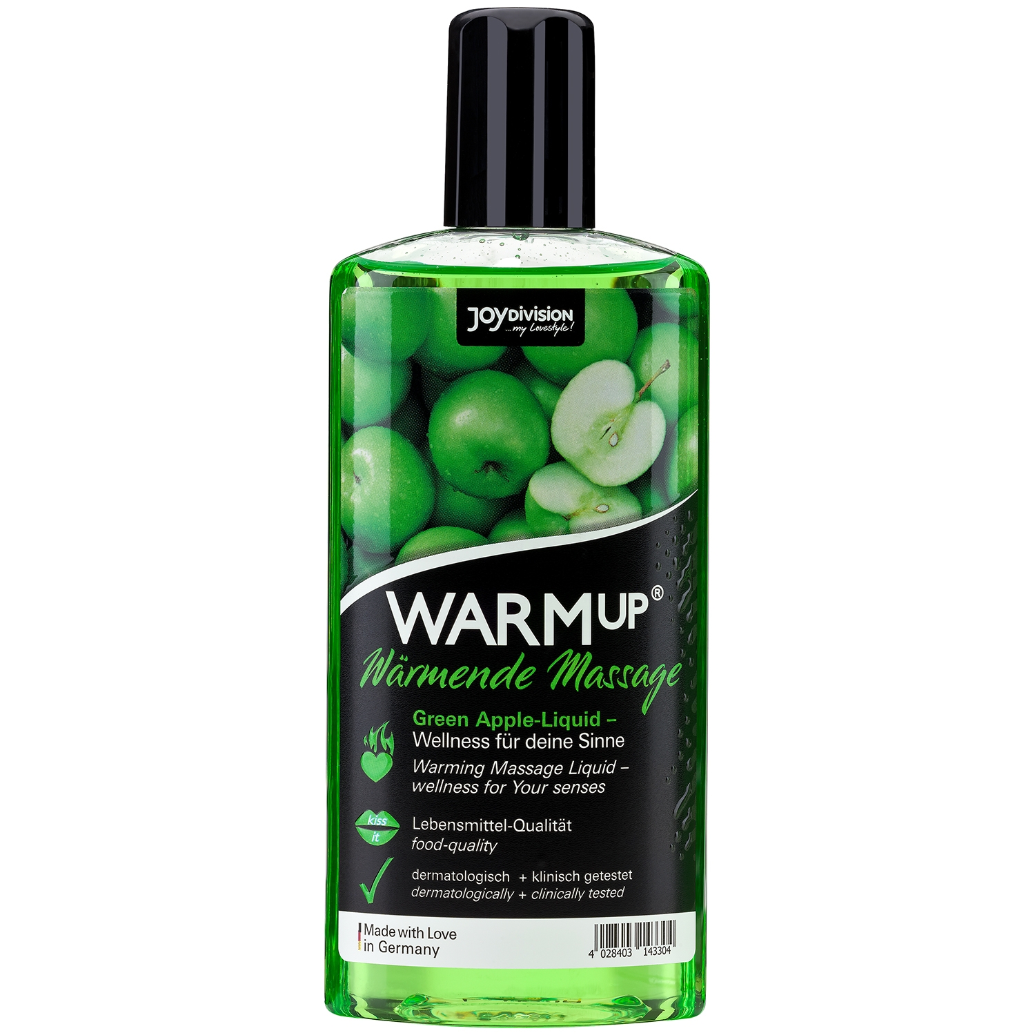 Joydivision WARMup Flavoured Massage Oil 150 ml - Green