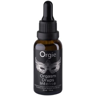 Orgie Orgasm Drops Intense Intimate Gel 30 ml - Black
