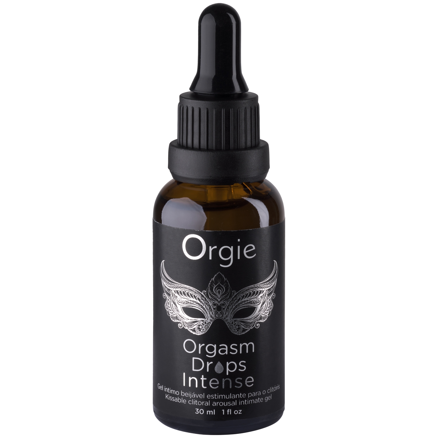 Orgie Orgasm Drops Intense Intimate Gel 30 ml - Black