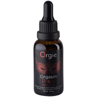 Orgie Orgasm Drops Kissable Intimate Gel 30 ml - Black