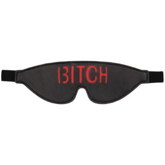 Ouch! Bitch Blindfold - Black
