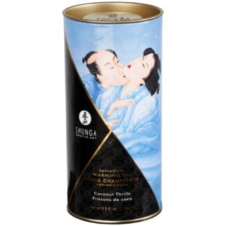 Shunga Aphrodisiac Warming Oil 100 ml - Blue