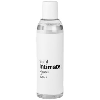 Sinful Intimate Massage Oil 200 ml - Clear