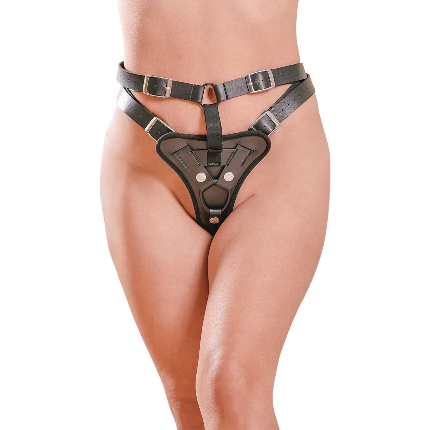 Sportsheets Aurora High Waisted Strap On - Black