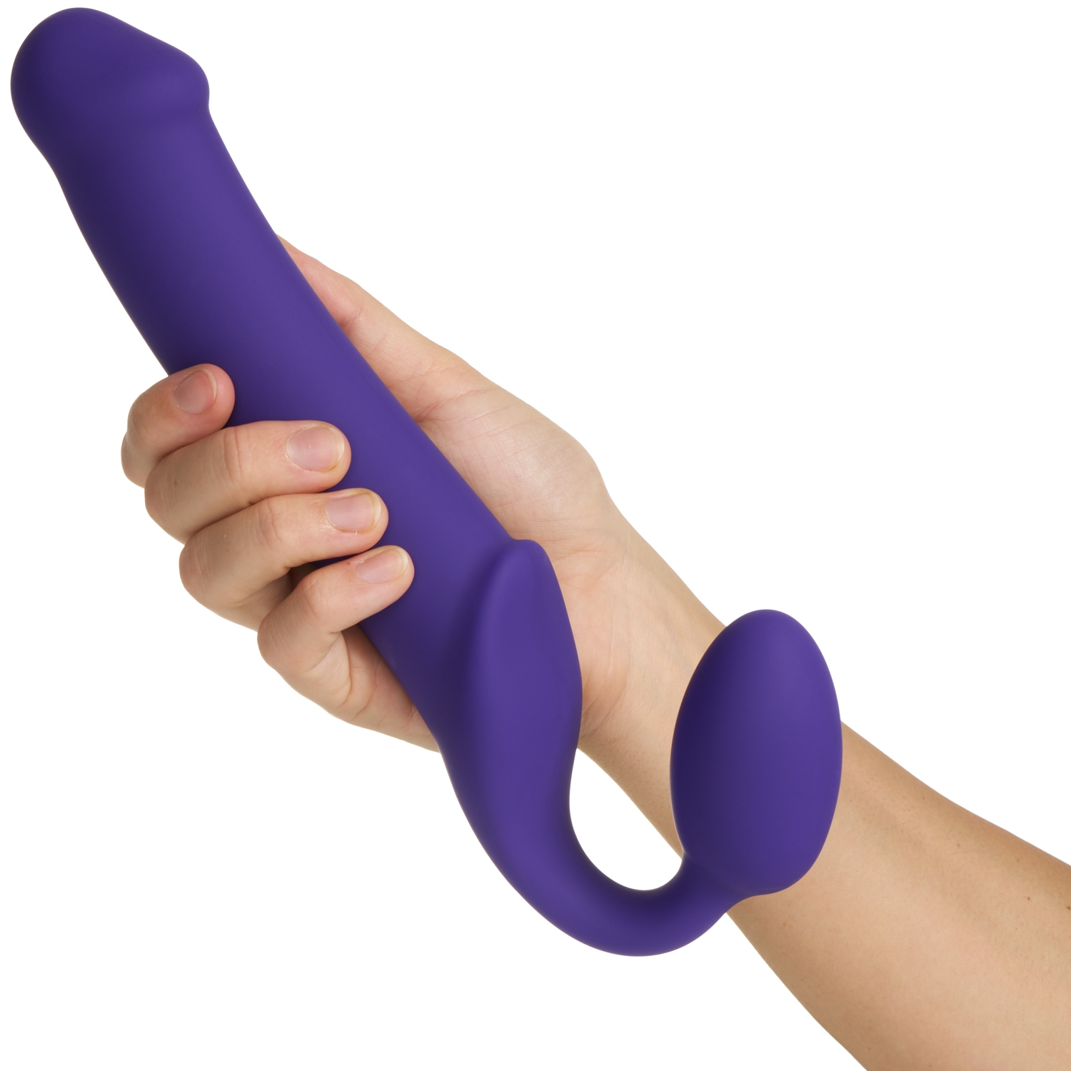 Strap-On-Me Bendable Strap-On Large 13.6 Inch - Purple