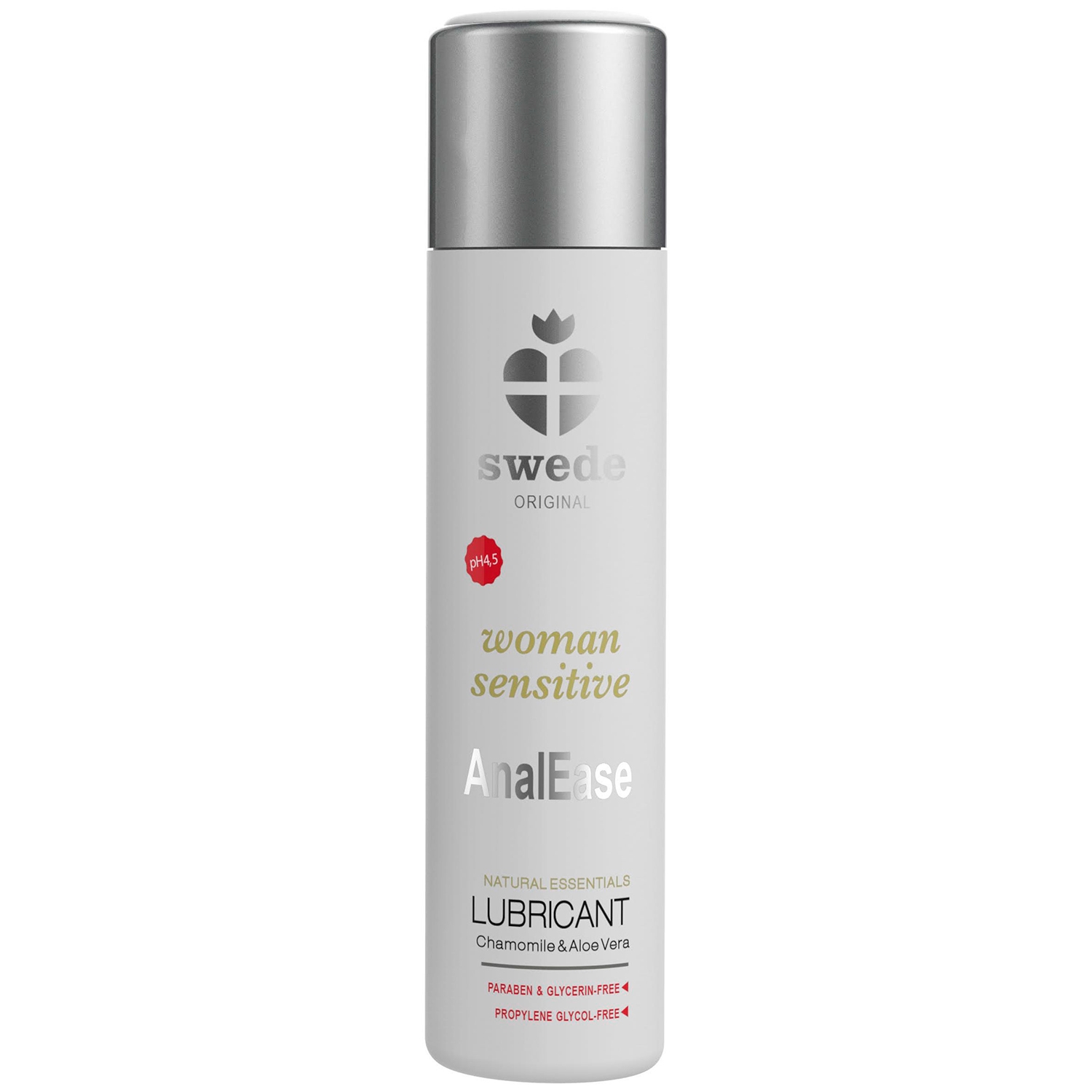 Swede Woman Sensitive AnalEase Lube 60 ml - Clear