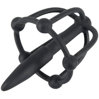 You2Toys Penis Plug with Glans Cage - Black