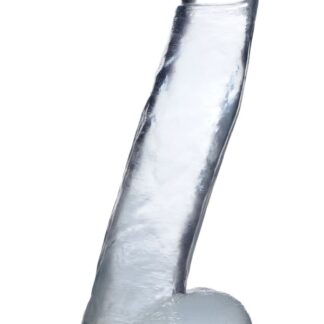 Jock C-Thru - 11" Clear Dong with Balls