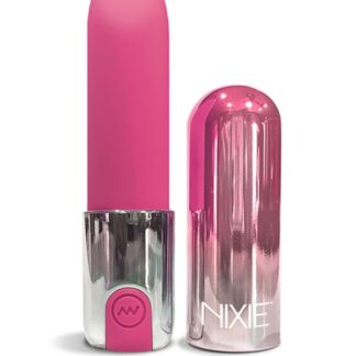 Nixie Smooch Lipstick Vibrator - Pink