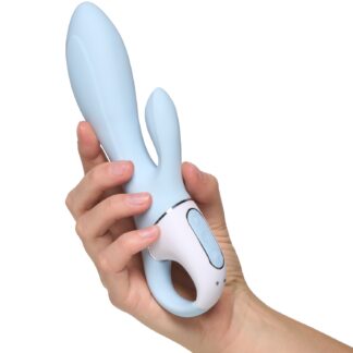 Satisfyer Air Pump Bunny 1 Rabbit Vibrator - Blue