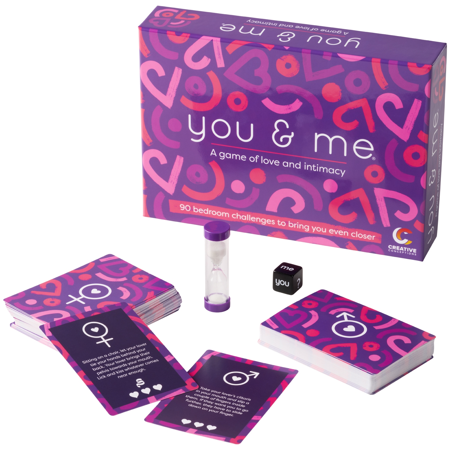 You and Me Erotic Game - Black