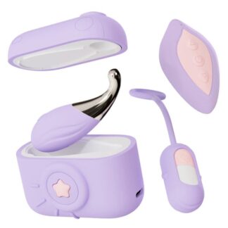 Play With Me Snapstar 4-Piece Vibrator Set with Remote