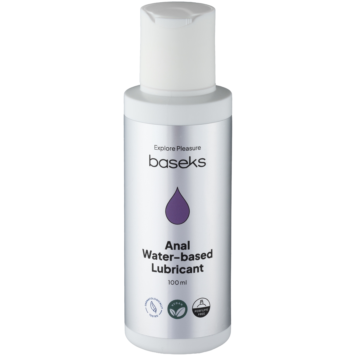 Baseks Water-based Anal Lube 100 ml - Clear
