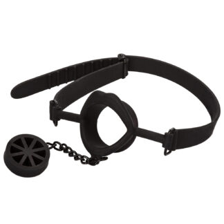CalExotics Scandal Silicone Stopper Gag - Black