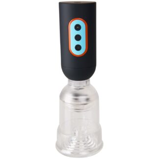 Cruizr CS07 Luxury Penis Pump With Vibration - Black