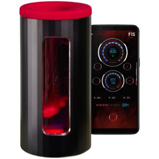 LELO F1S V3 Pleasure Console Masturbator - Red
