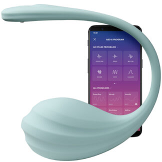 Satisfyer Smooth Petal Vibrating Egg - Blue