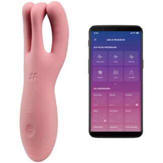 Satisfyer Threesome 4 Vibrator - Rose