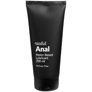 Sinful Anal Water-based Lube 200 ml - Clear