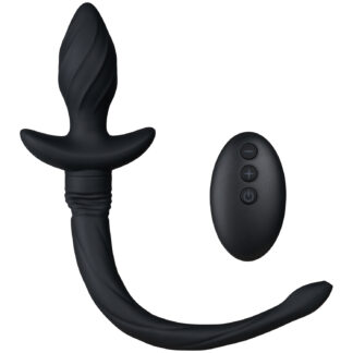 Taboom Puppy Play Wiggle Tail Buttplug - Black