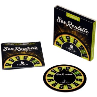 Tease & Please Sex Roulette Foreplay Game - Black