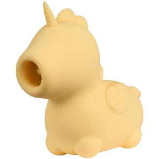 Unihorn Bean Blossom Unicorn Tongue Vibrator - Yellow