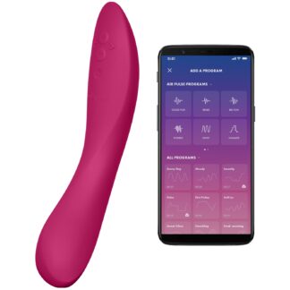 We-Vibe Rave 2 G-Spot Vibrator with App - Fuchsia
