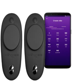 We-Vibe Tease Us Set with Moxie Panty Vibrator - Black