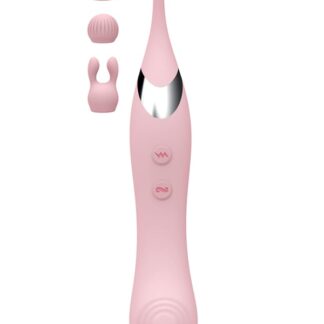 Clit-Tastic Arousing Clit Teaser with Attachments - Pink