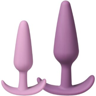 Amaysin Duo Butt Plug Set - Rose