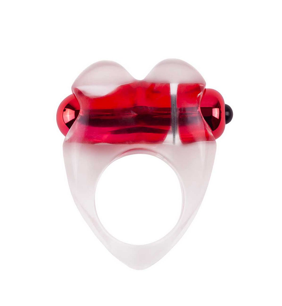 Ann Summers Heart Cock Ring Red