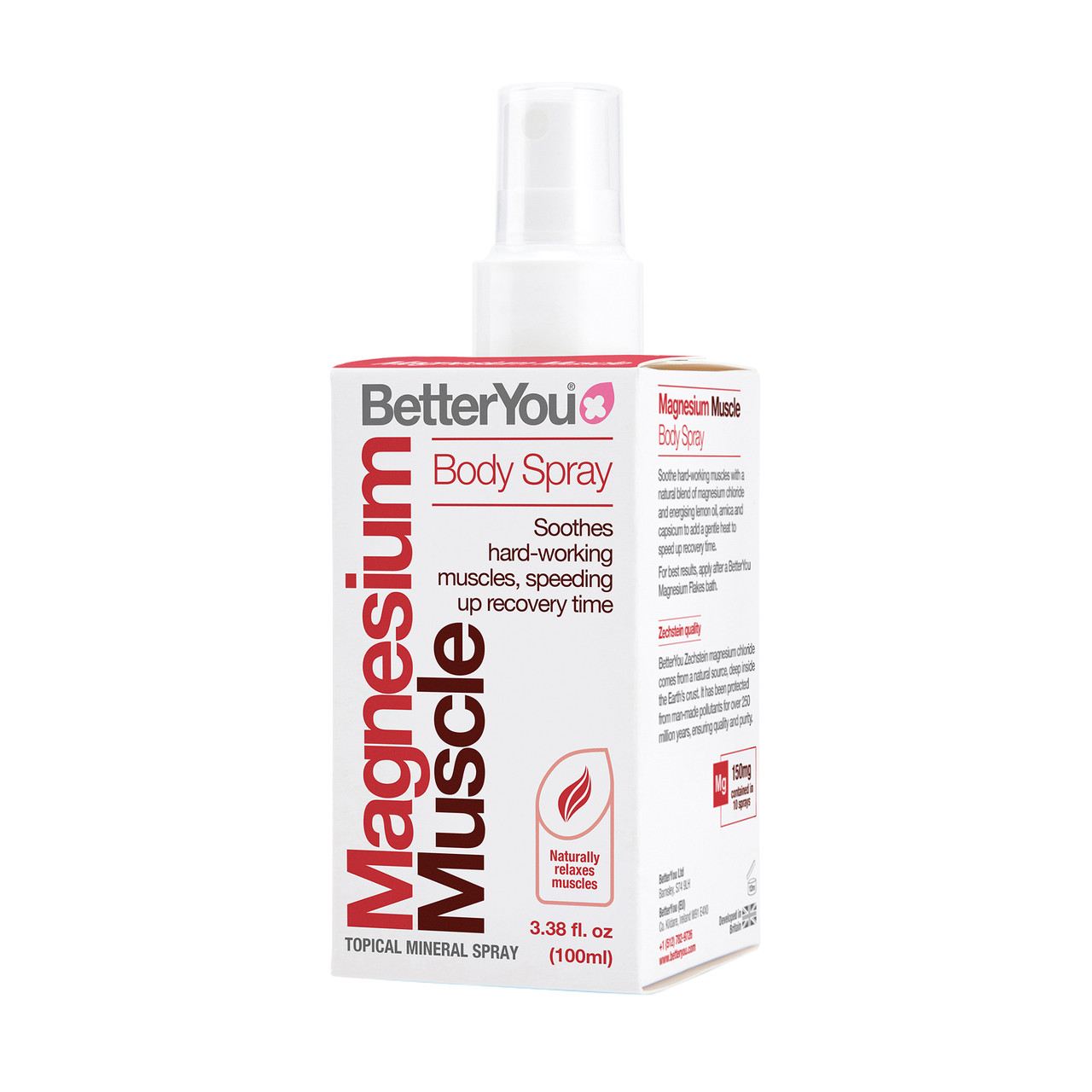 BetterYou Magnesium Muscle Spray 100ml