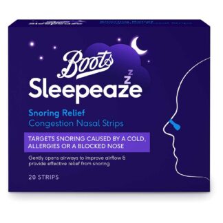 Boots Sleepeaze Snoring Relief Congestion Nasal Strips - 20