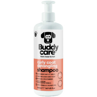 Buddycare Dog Shampoo - Curly Coat Detangling - 500ml / 16.9 fl oz